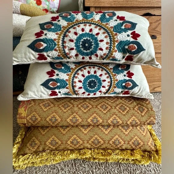 “Rue des Paris Gobelins” Tapestry Bedspread and Pillows set Duvet Covers
